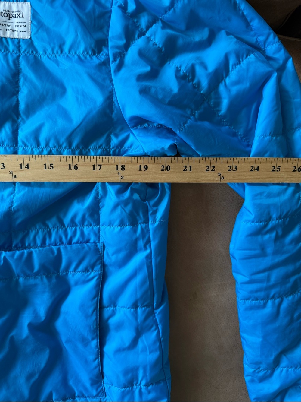 Cotopaxi Jacket Men's Size M Blue Teca Calido Hooded Reversible Full Zip Outdoor - Picture 4 of 9